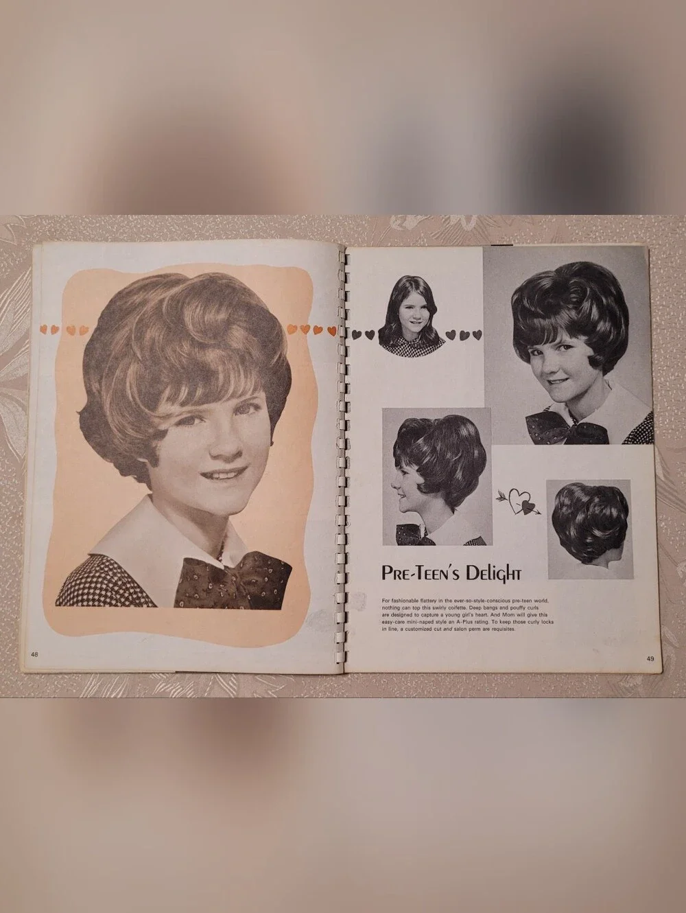 Vintage Modern Salon Styles Haistyling Hairdresser Magazine 1967